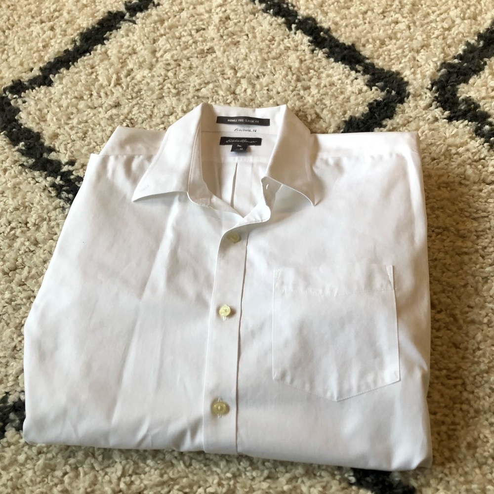 Eddie Bauer White Dress Shirt